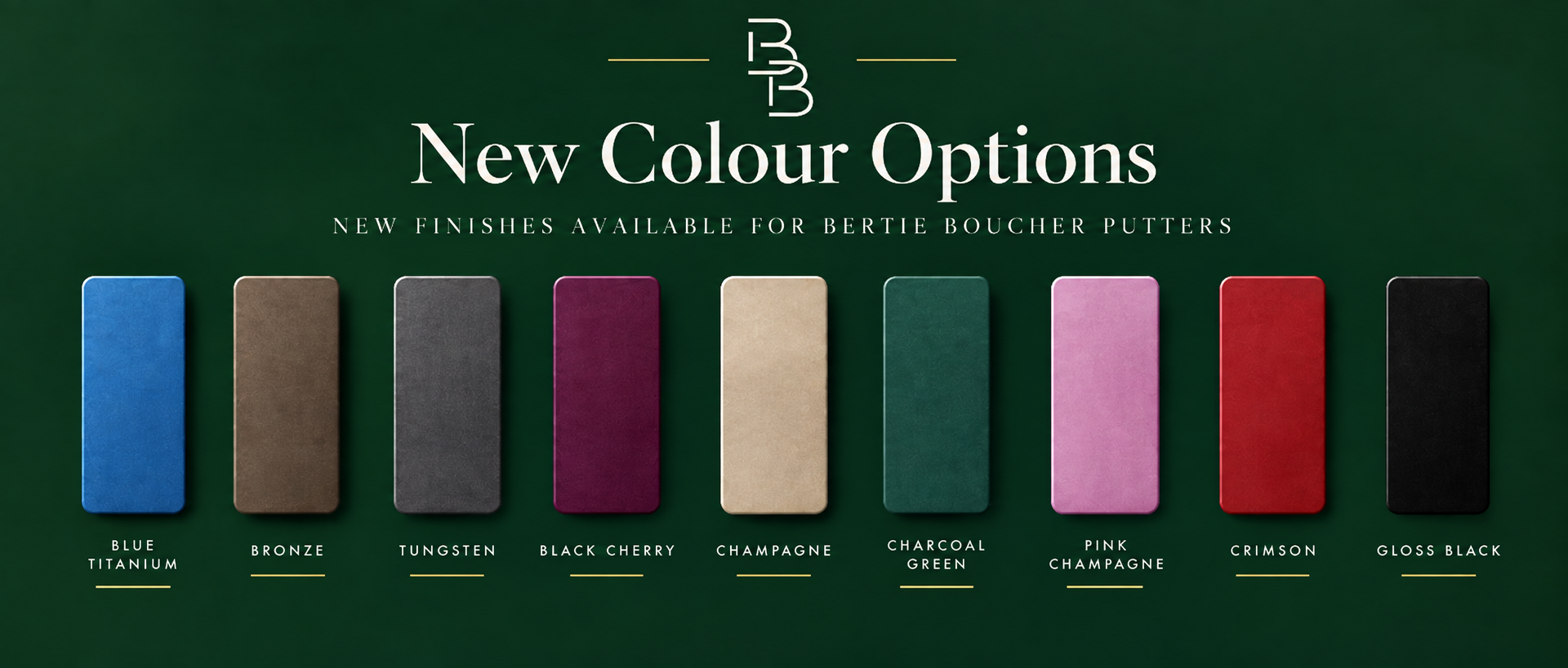 New Colour Options Now Available