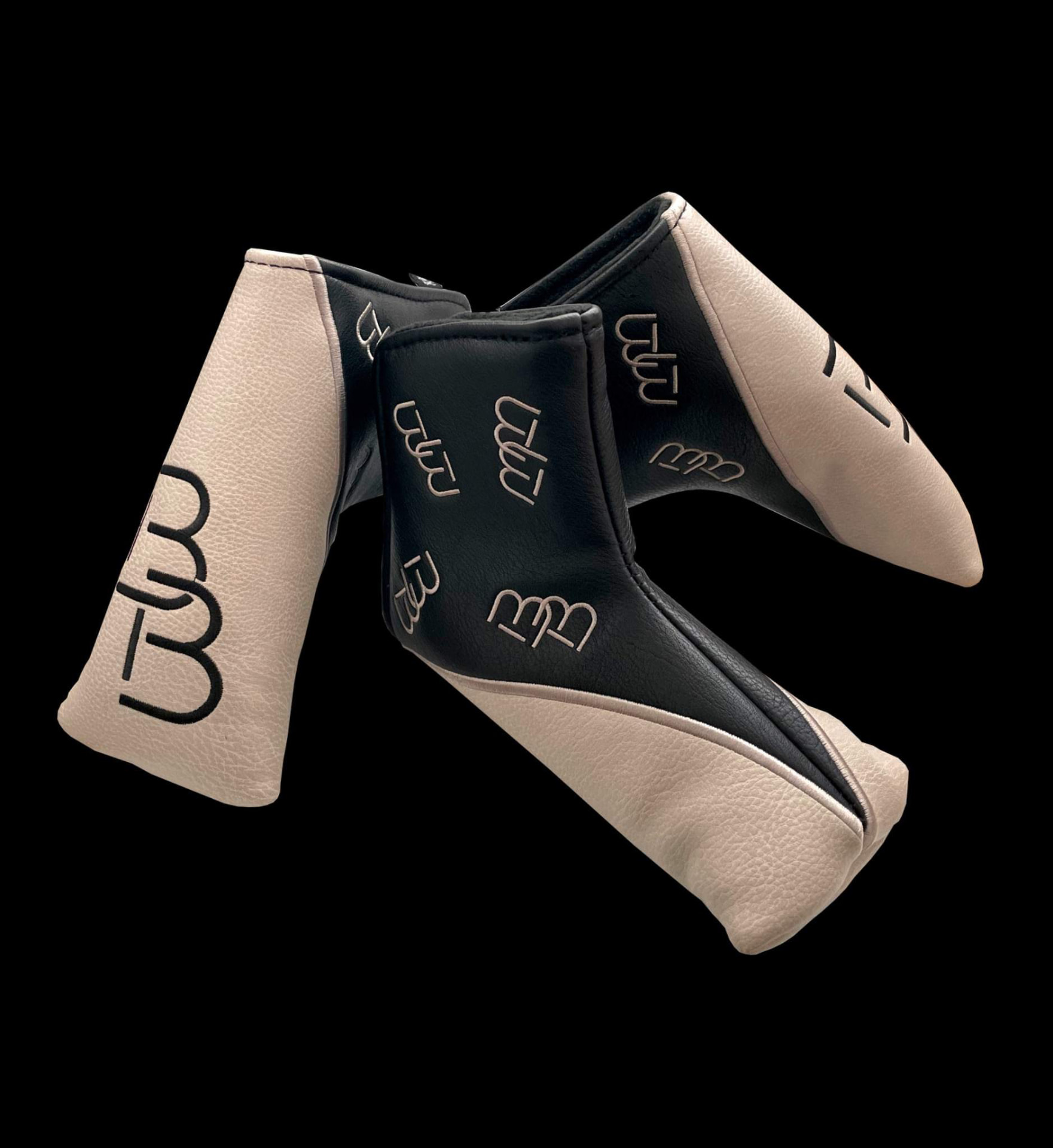 Bertie Boucher leather putter headcovers