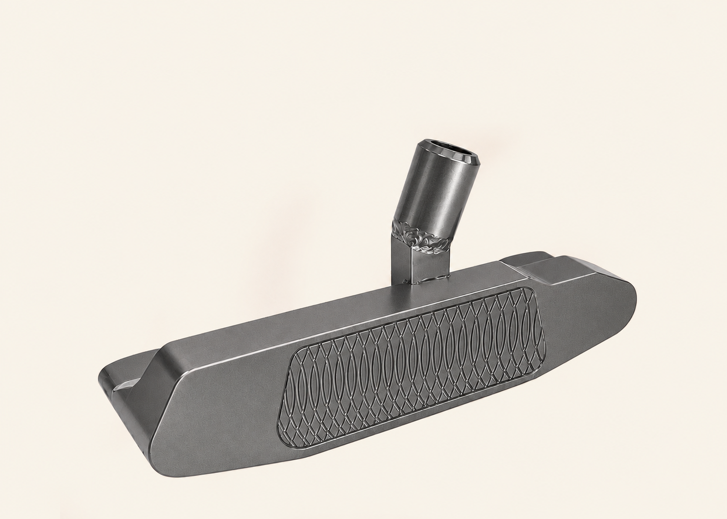 Gunmetal Bertie Boucher putter — side view