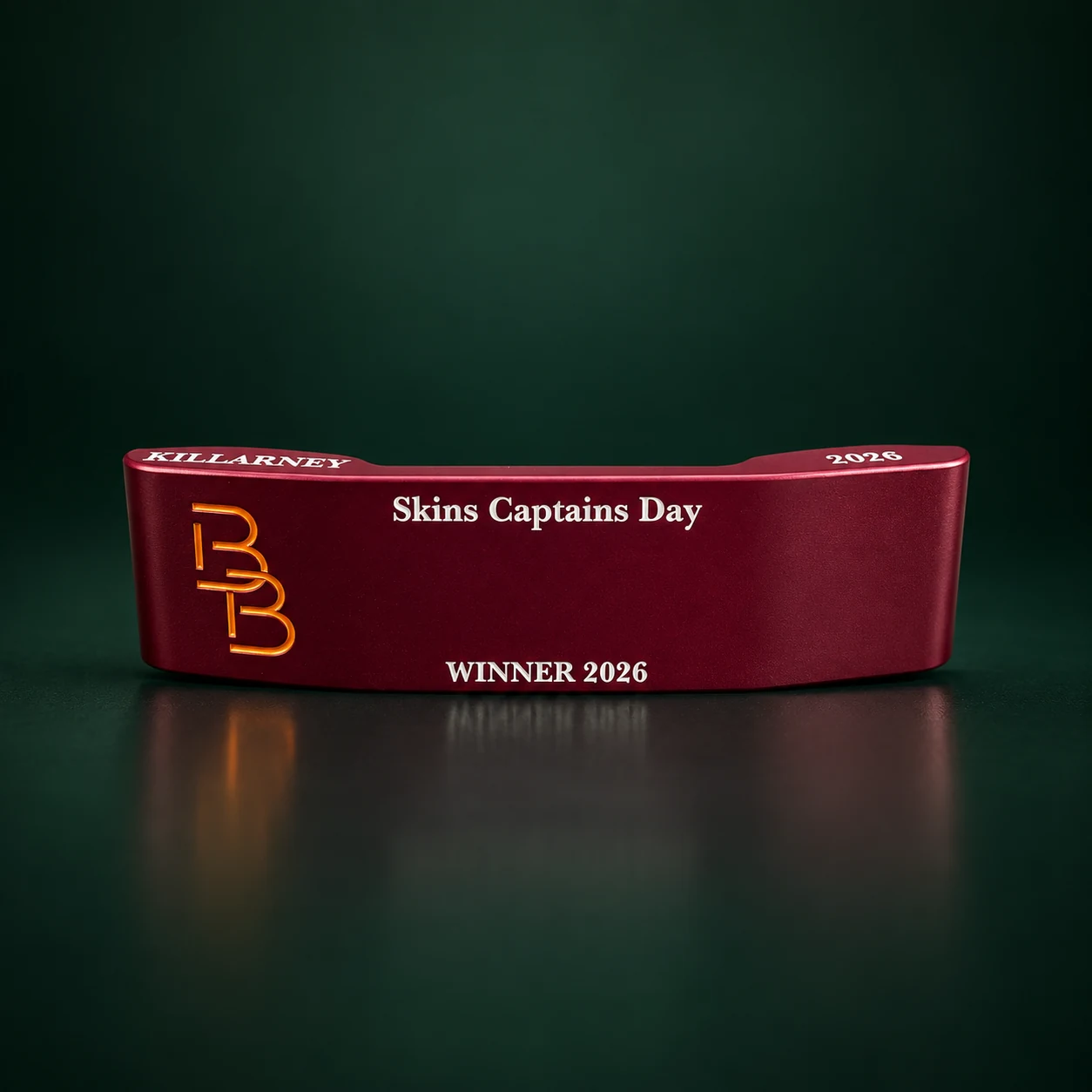 Burgundy Skins Captains Day Killarney 2026 winner putter
